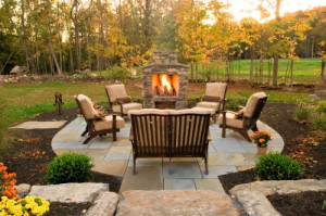 Outdoor Fireplace