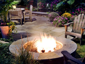 firepit outdoor space