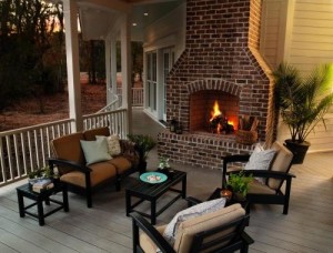 porch with fireplace area 1